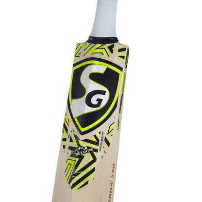 SG Sierra 250 Grade 4 English Willow Cricket Bat (Leather Ball) -SH - InstaSport