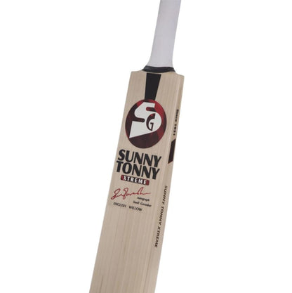 SG Sunny Tonny Xtreme - Grade 2 English Willow Cricket Bat (Leather Ball) -SH - InstaSport