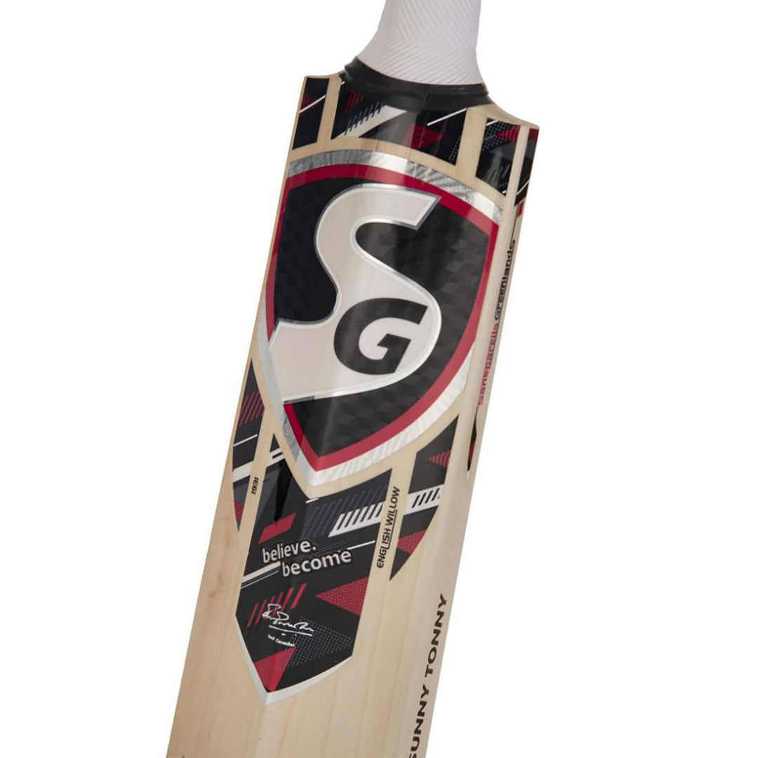 SG Sunny Tonny™ English Willow grade 2 Cricket Bat (Leather Ball)-SH
