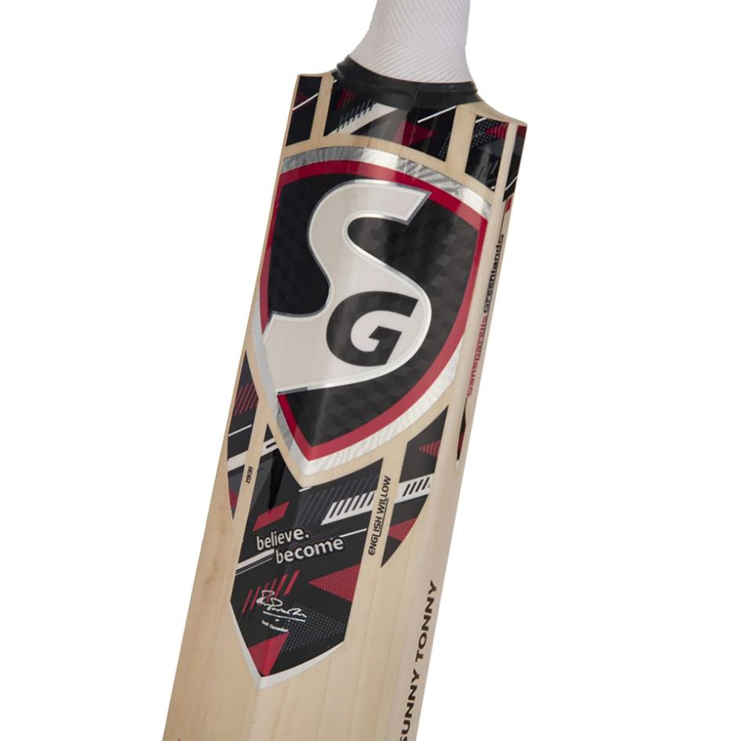 SG Sunny Tonny™ English Willow grade 2 Cricket Bat (Leather Ball)-SH - InstaSport