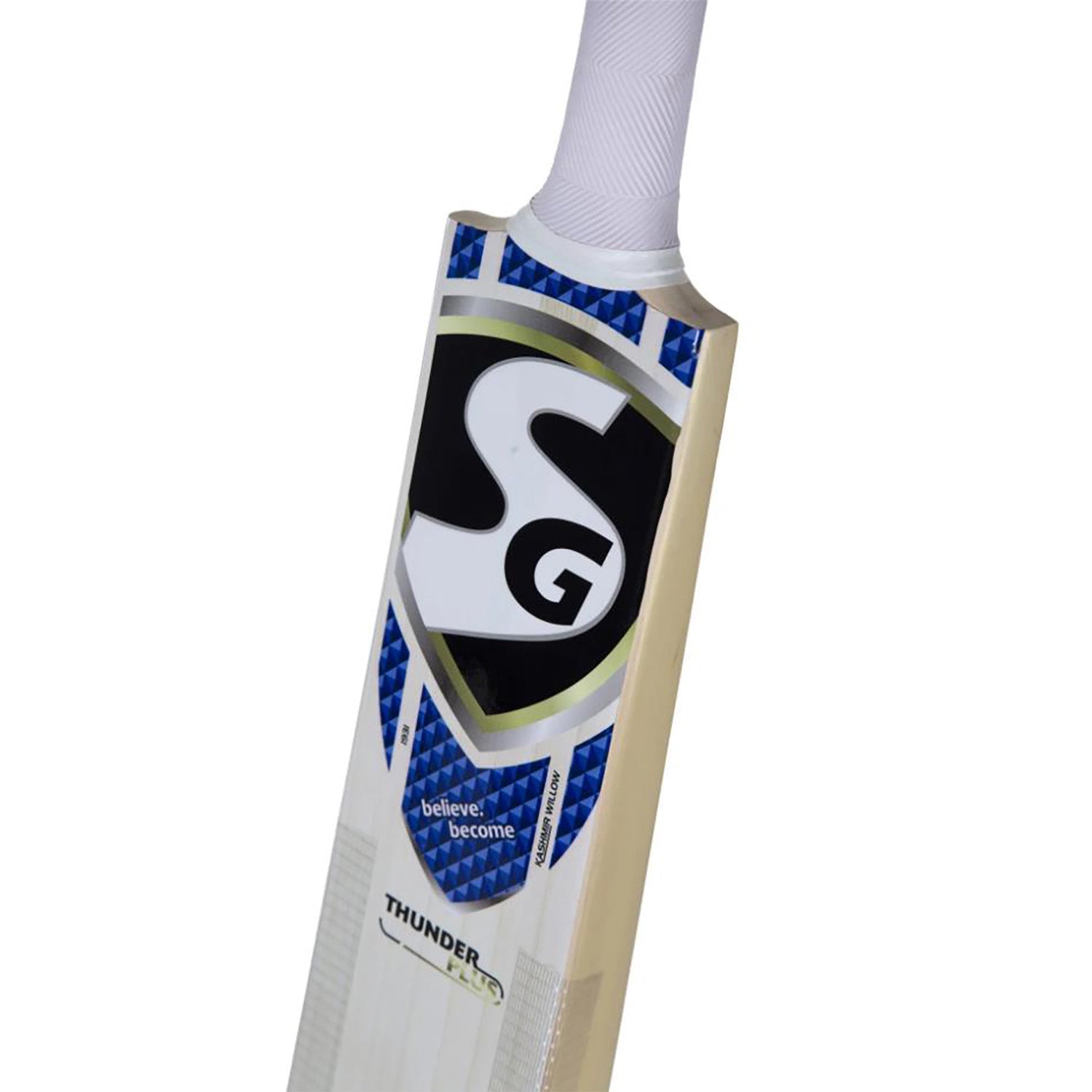 SG Thunder Plus Kashmir Willow Cricket Bat -SH - InstaSport