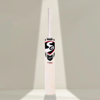 SG Thunder Striker Traditionally Shaped English grade 6 Willow Cricket Bat (Leather Ball)