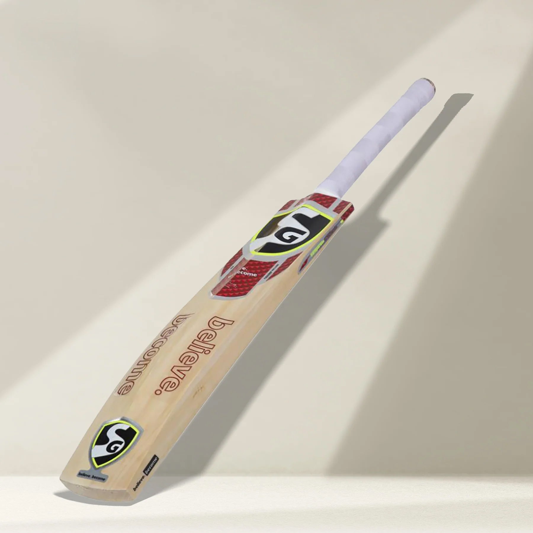 SG Valor Premium Kashmir Willow traditional shaped Cricket Bat (Leather Ball)