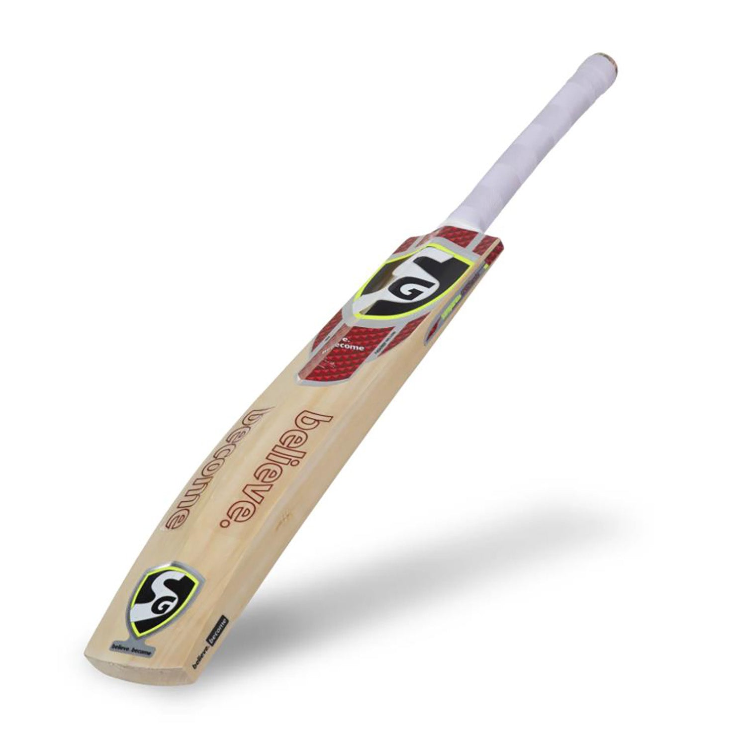 SG Valor Premium Kashmir Willow traditional shaped Cricket Bat (Leather Ball) -SH - InstaSport