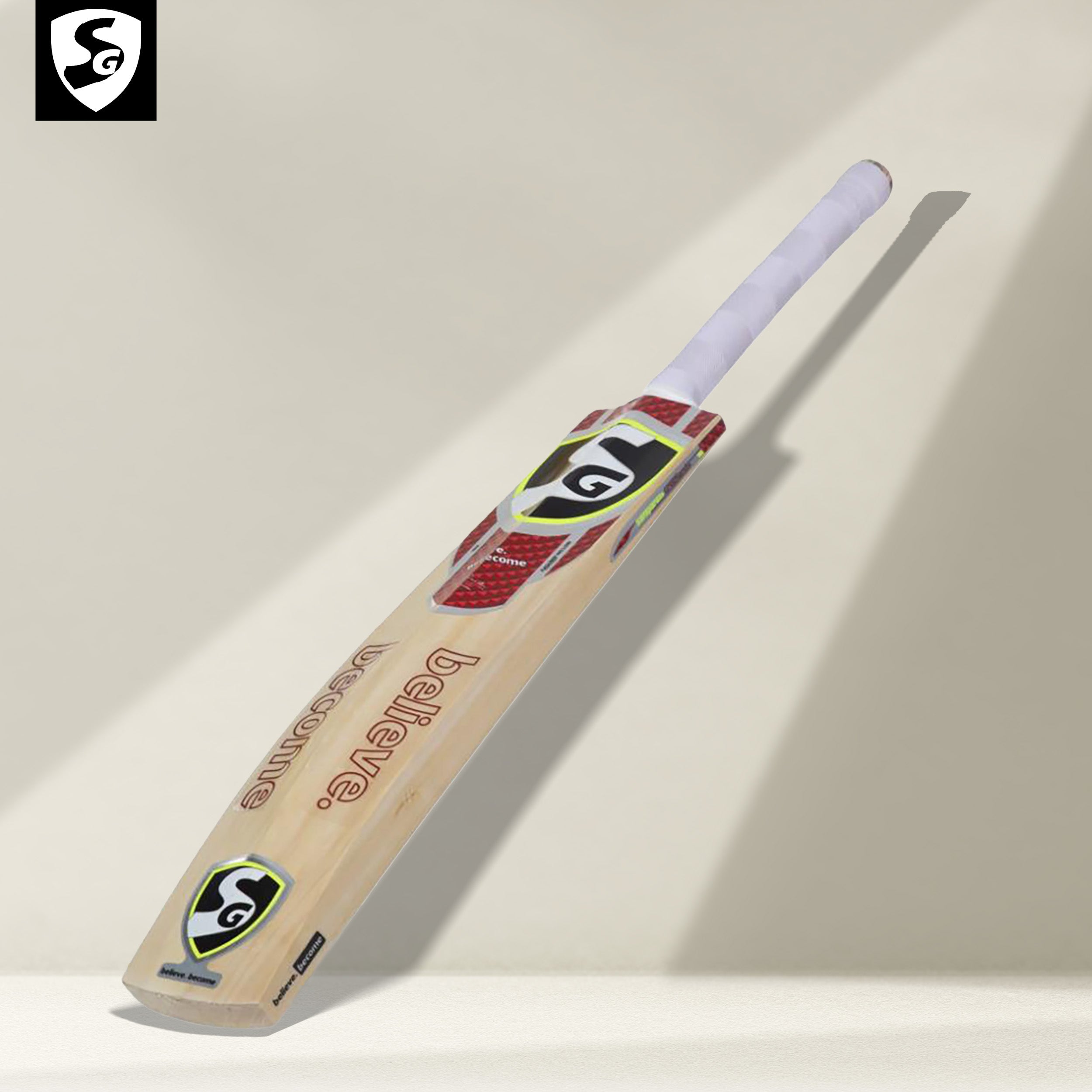 SG Valor Premium Kashmir Willow traditional shaped Cricket Bat (Leather Ball) -SH - InstaSport