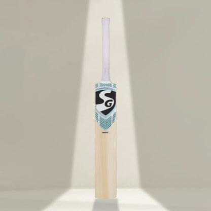 SG Verto Premium Kashmir Willow traditional shaped Cricket Bat (Leather Ball)