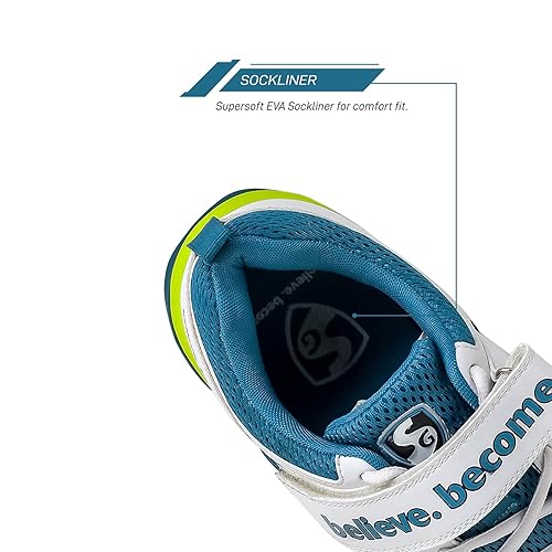 SG_Century_6.0_Cricket_Shoes_White_Black_Lime_Cricket_Shoes_Sockliner_InstaSport