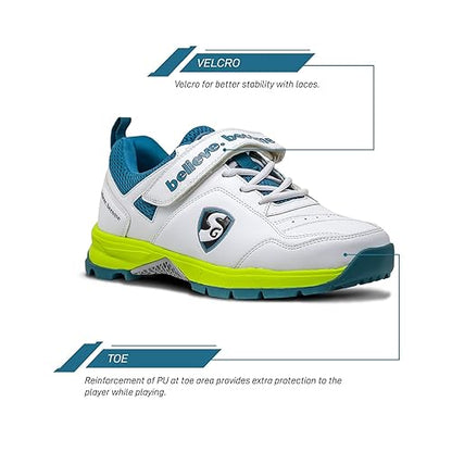 SG_Century_6.0_Cricket_Shoes_White_Black_Lime_Cricket_Shoes_Velcro_InstaSport