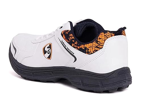 SG_Savage_Stud_Cricket_Shoes_Orange_Blue_Back_InstaSport