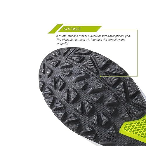SG_Scorer_6.0_Rubber_Spike_Cricket_Shoes_White_Black_Lime_Sole_InstaSport