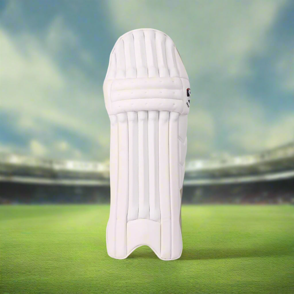 SG_Test_White_BattingLegguard_Front_Instasport