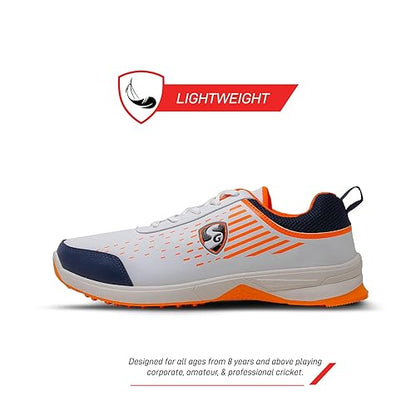 SG_Yorker_Cricket_Shoes_White_Navy_Orange_Info_InstaSport