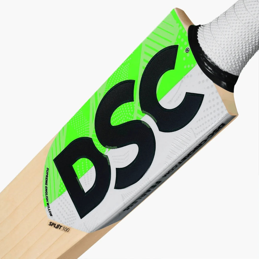 DSC SPLIIT 100 English Willow Cricket Bat -SH - InstaSport