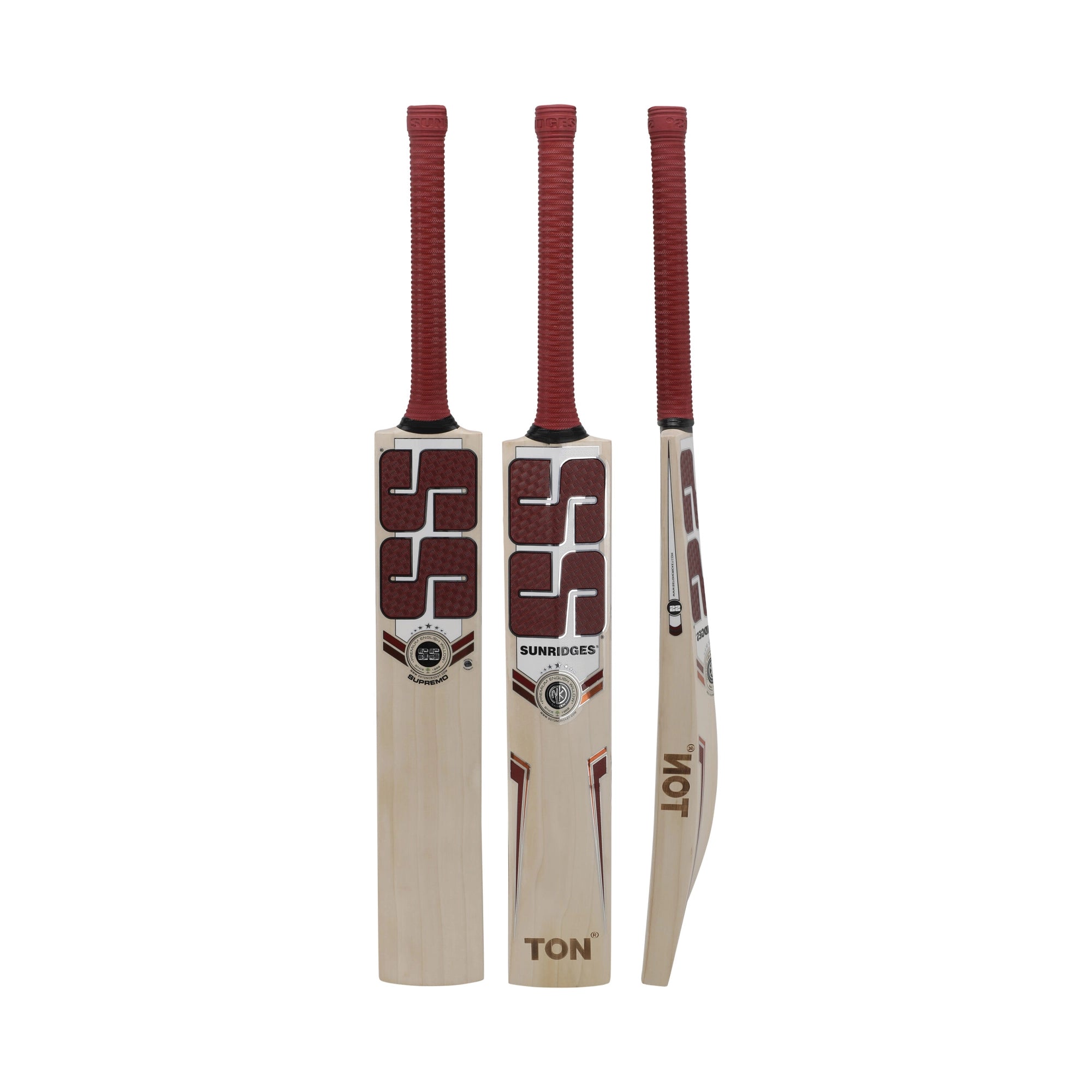 SS Supremo English Willow Cricket Bat - SH