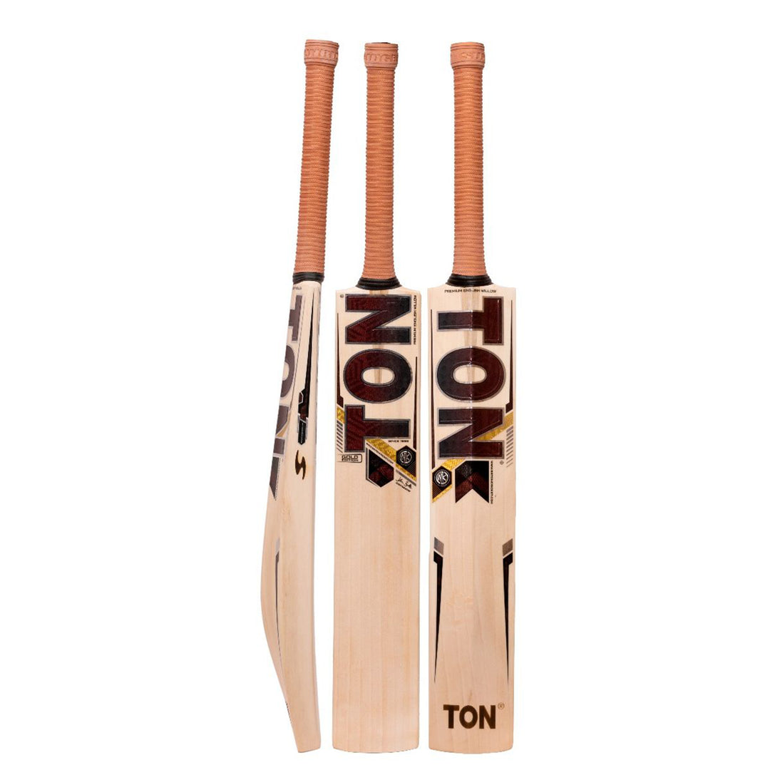 TON Gold Edition English Willow Cricket Bat -SH - InstaSport