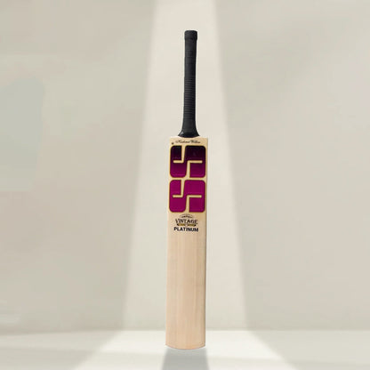 SS Vintage Platinum Kashmir Willow Cricket Bat -SH - InstaSport