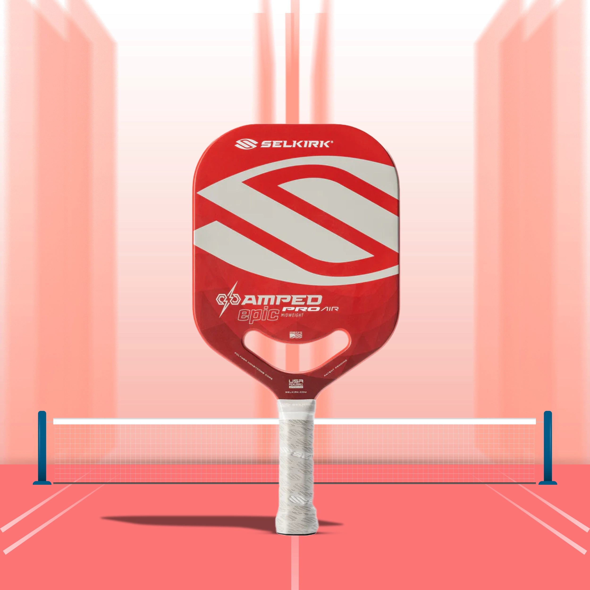 Selkirk-Amped_Pro_Air-Epic_Pickleball_paddle_Red_Instasport