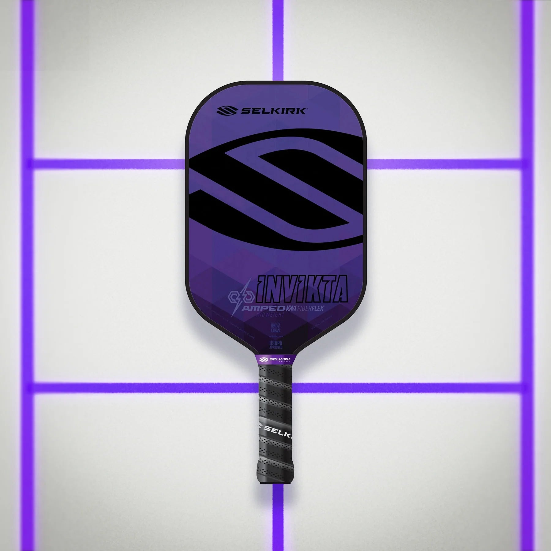 Selkirk Amped - Invikta (Amethyst Purple) Pickleball Paddle