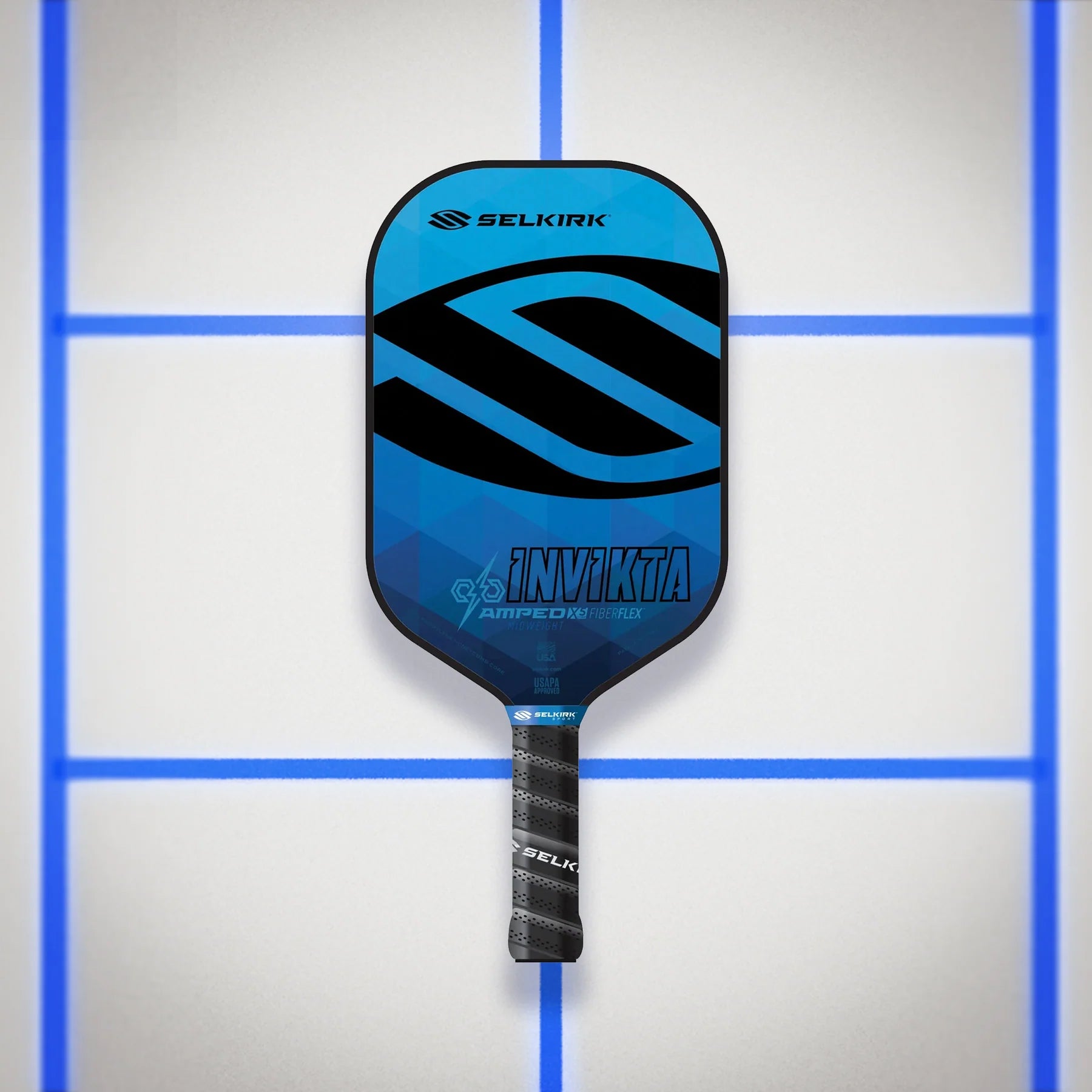 Selkirk Amped - Invikta (Sapphire Blue) Pickleball Paddle