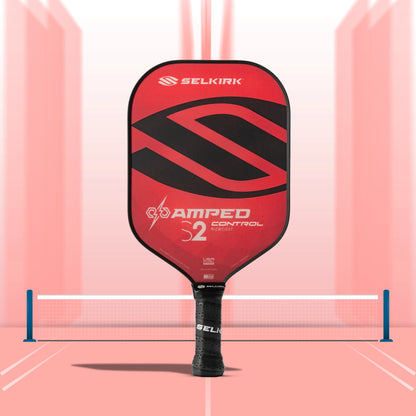 Selkirk Amped Control-S2 Pickleball Paddle 16mm - Red