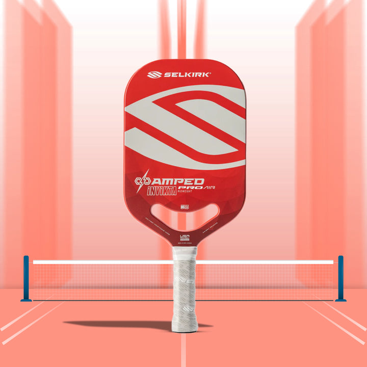 Selkirk Amped Pro Air-Invikta Pickleball Paddle - Red