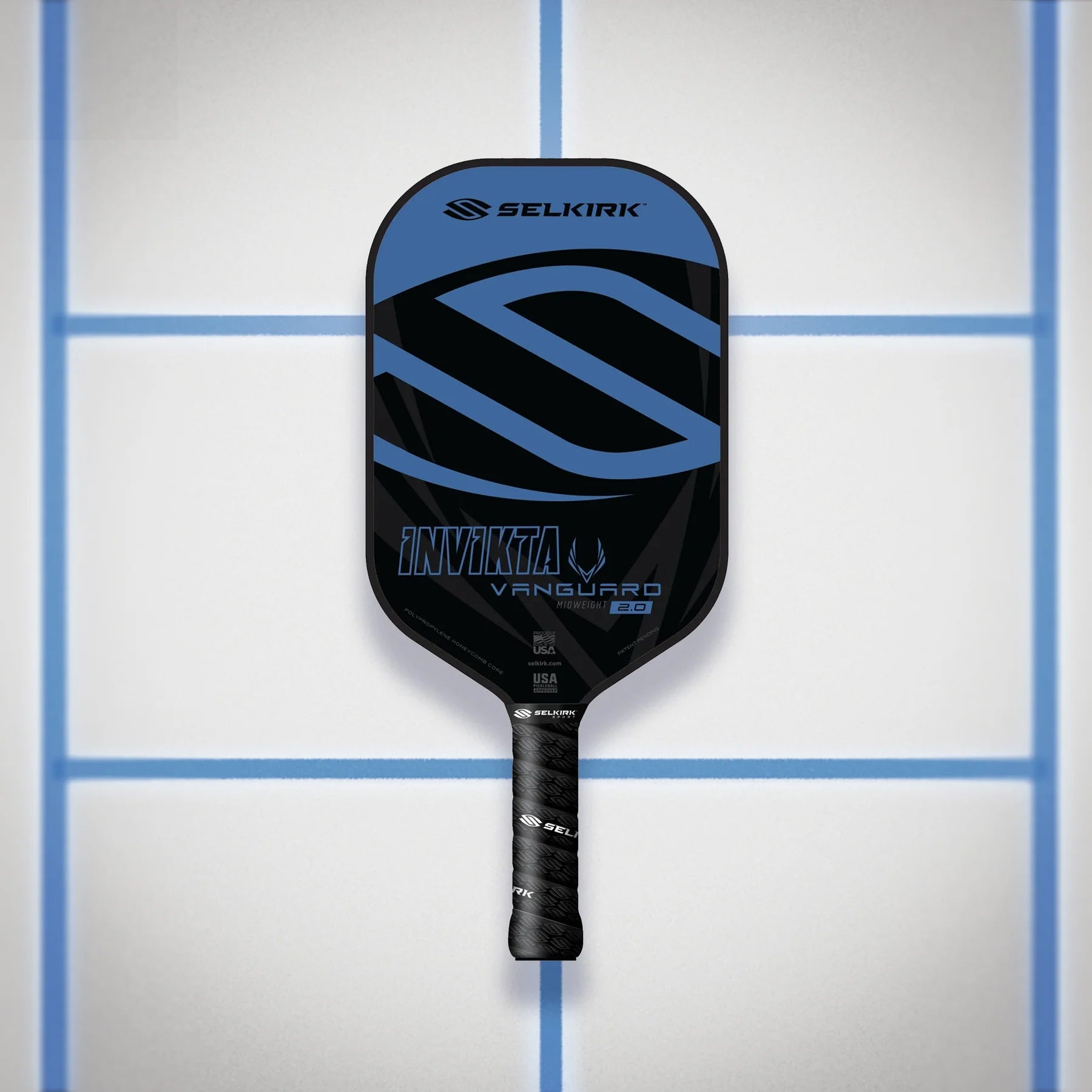 Selkirk Vanguard 2.0 - Invikta (Blue) Pickleball Paddle