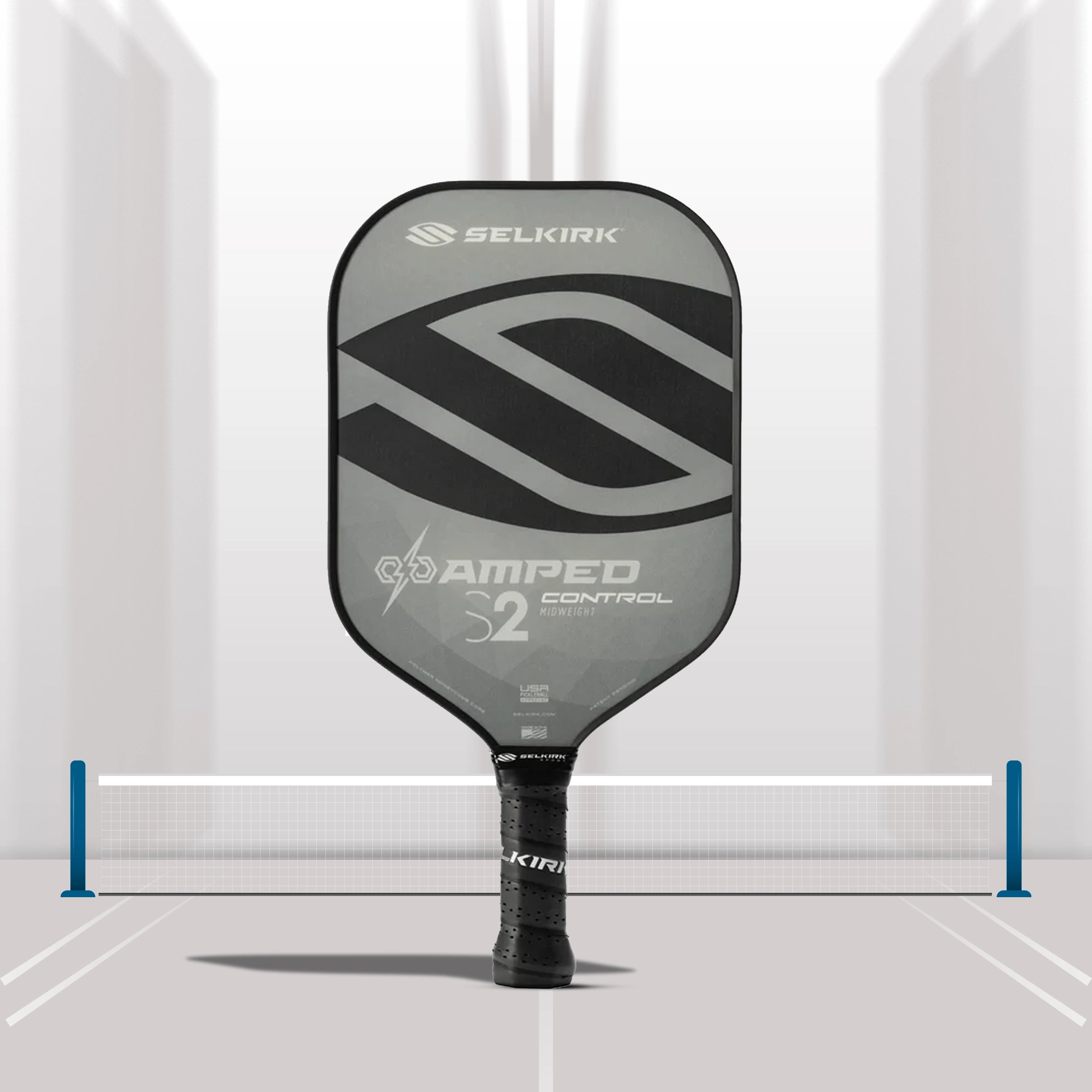Selkirk_Amped_Control-S2_Pickleball_Paddle_16mm_Gray_Instasport