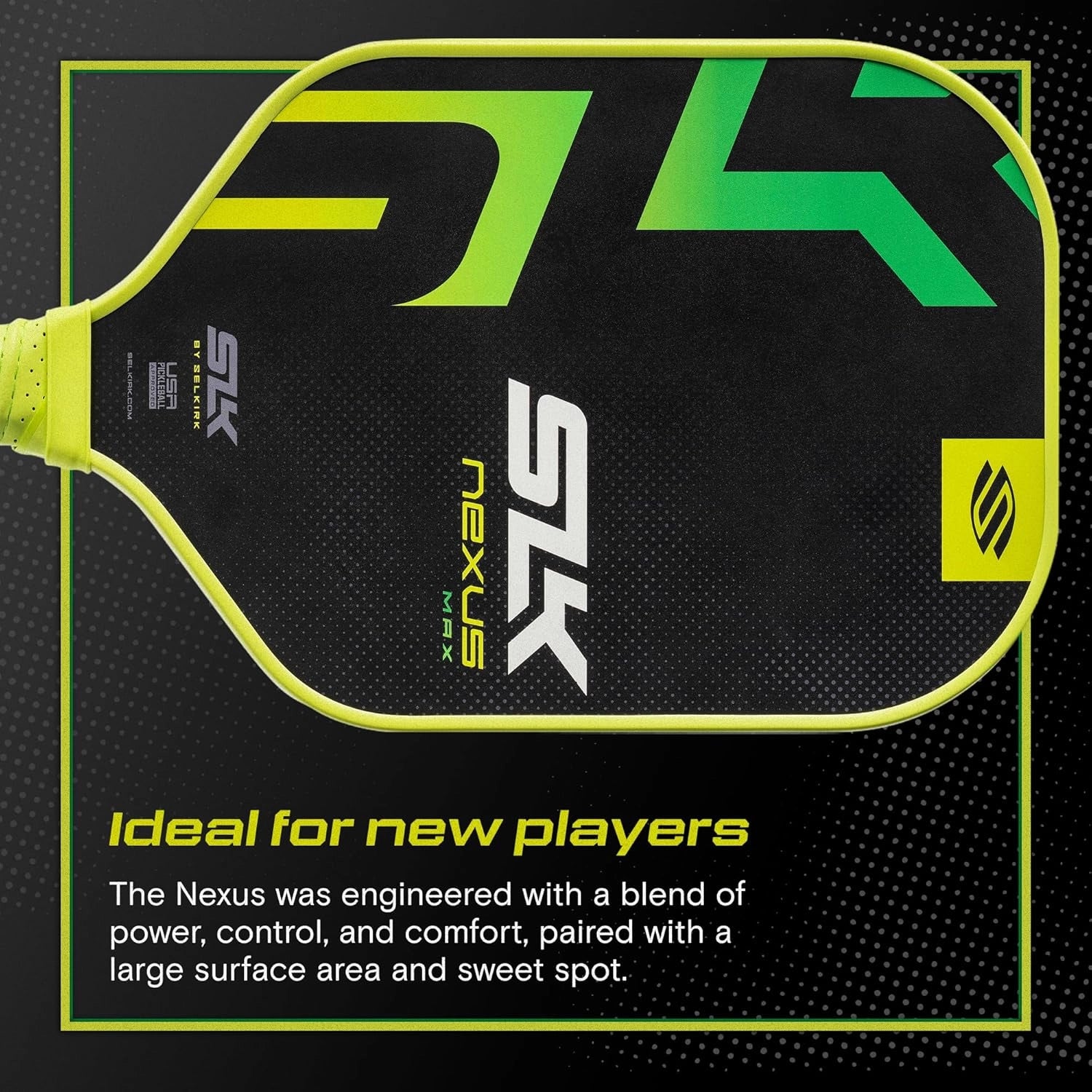 Selkirk_NexusMax_Pickleball_Paddle_Citron_Specs_Instasport