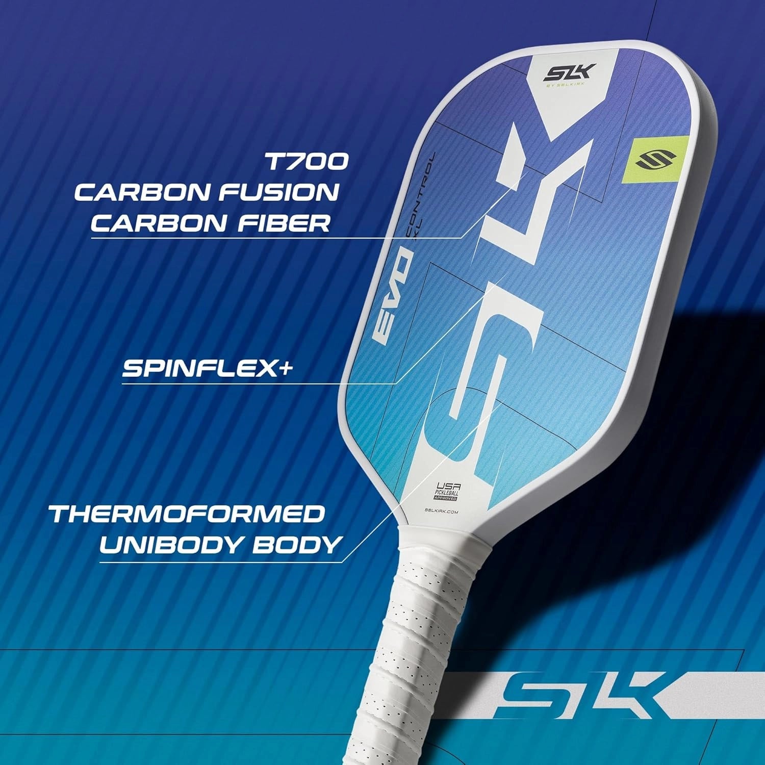 Selkirk_SLK_Evo_Control_XL_PickleballPaddle_Oasis_Spec_Instasport