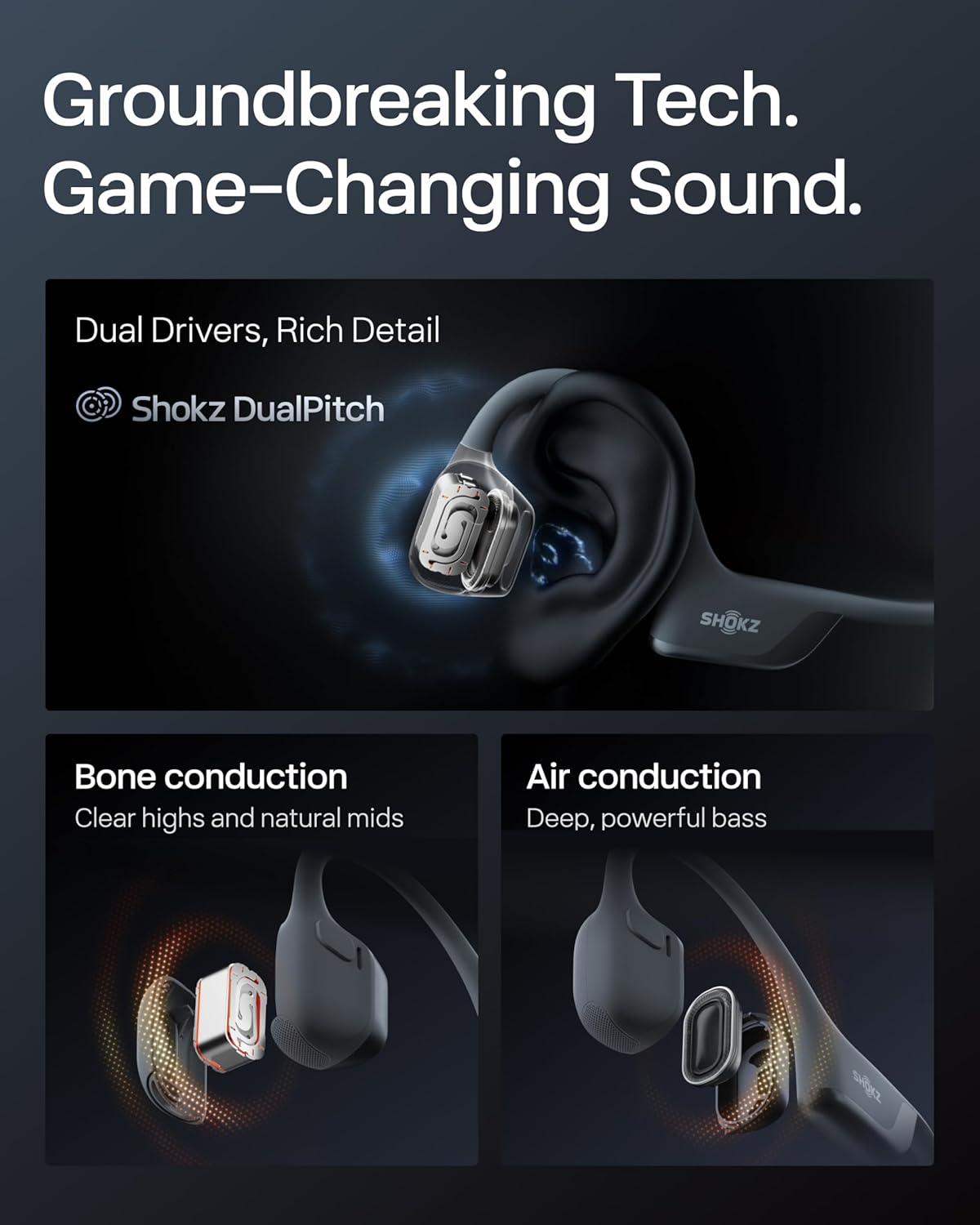 Shokz_Openrun_Pro2_Bone_Conduction_Sports_HeadPhones_Black_GroundBreaking_InstaSport