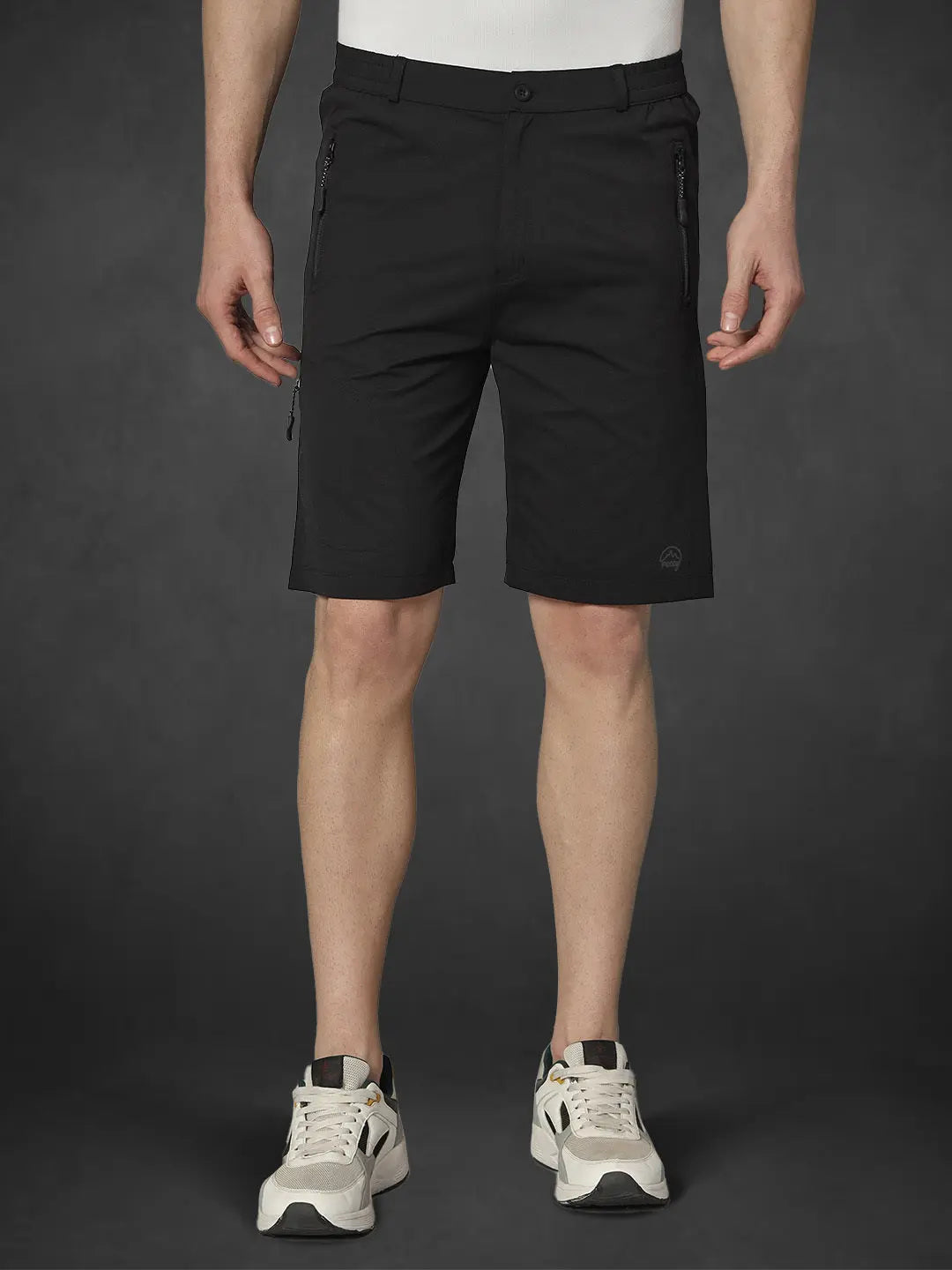 mens black shorts