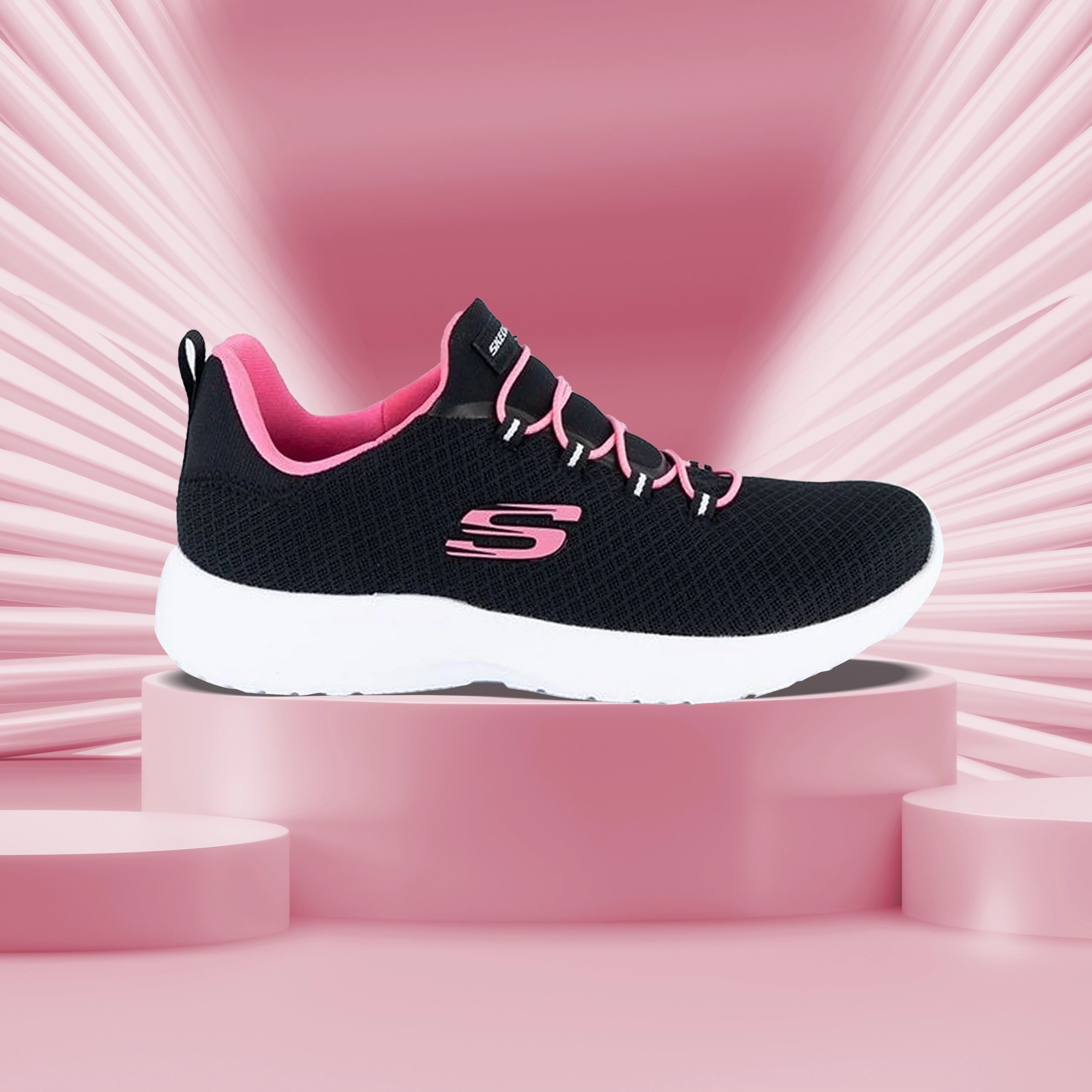 Skechers_12119-BKHP_SportsShoes_Instasport