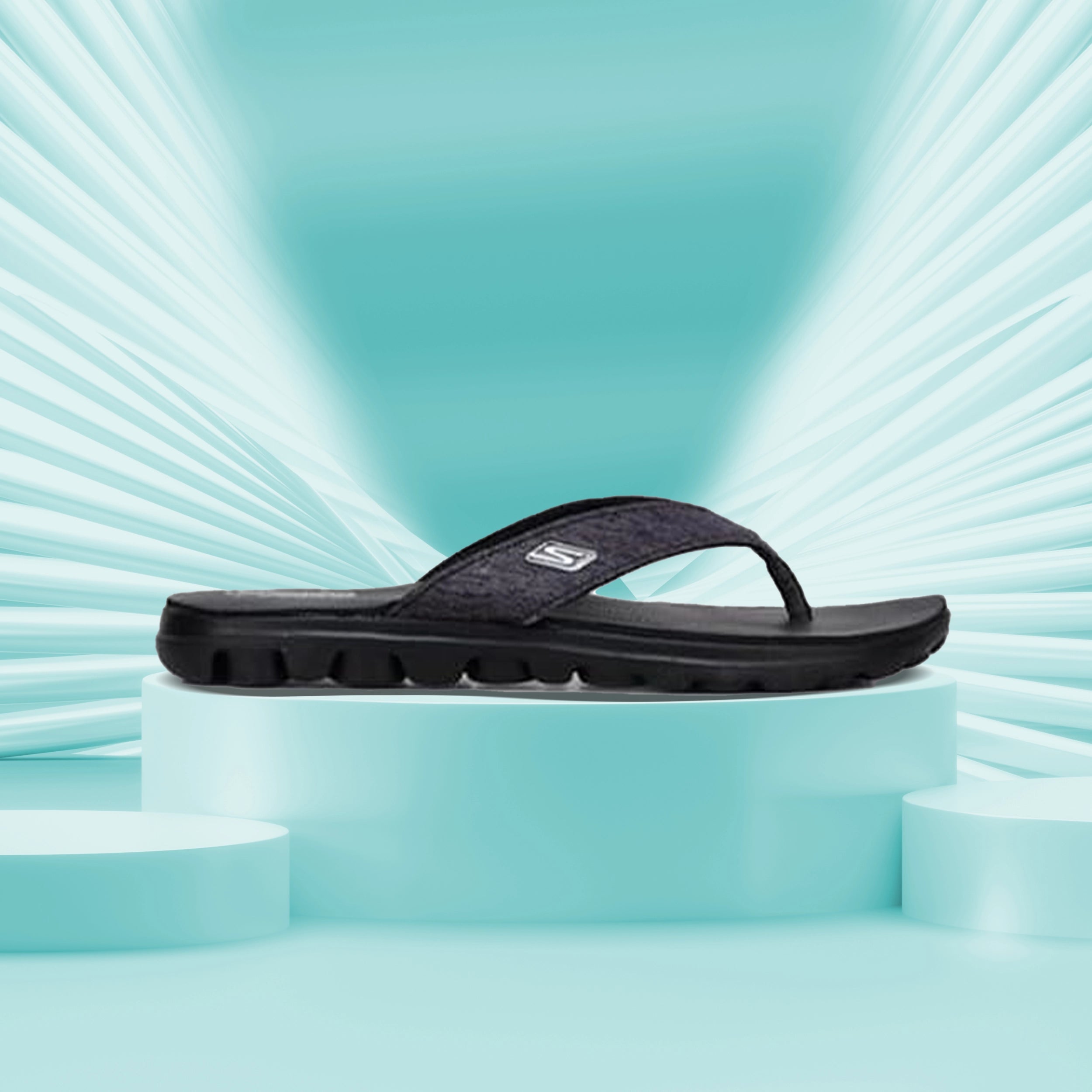 Skechers_13631ID-BBK_Casual Sandals_Instasport