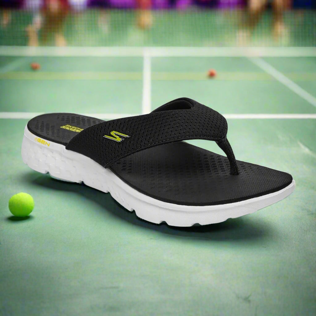 Skechers_894195ID-BKLM_Casual Sandals_Front_Instasport