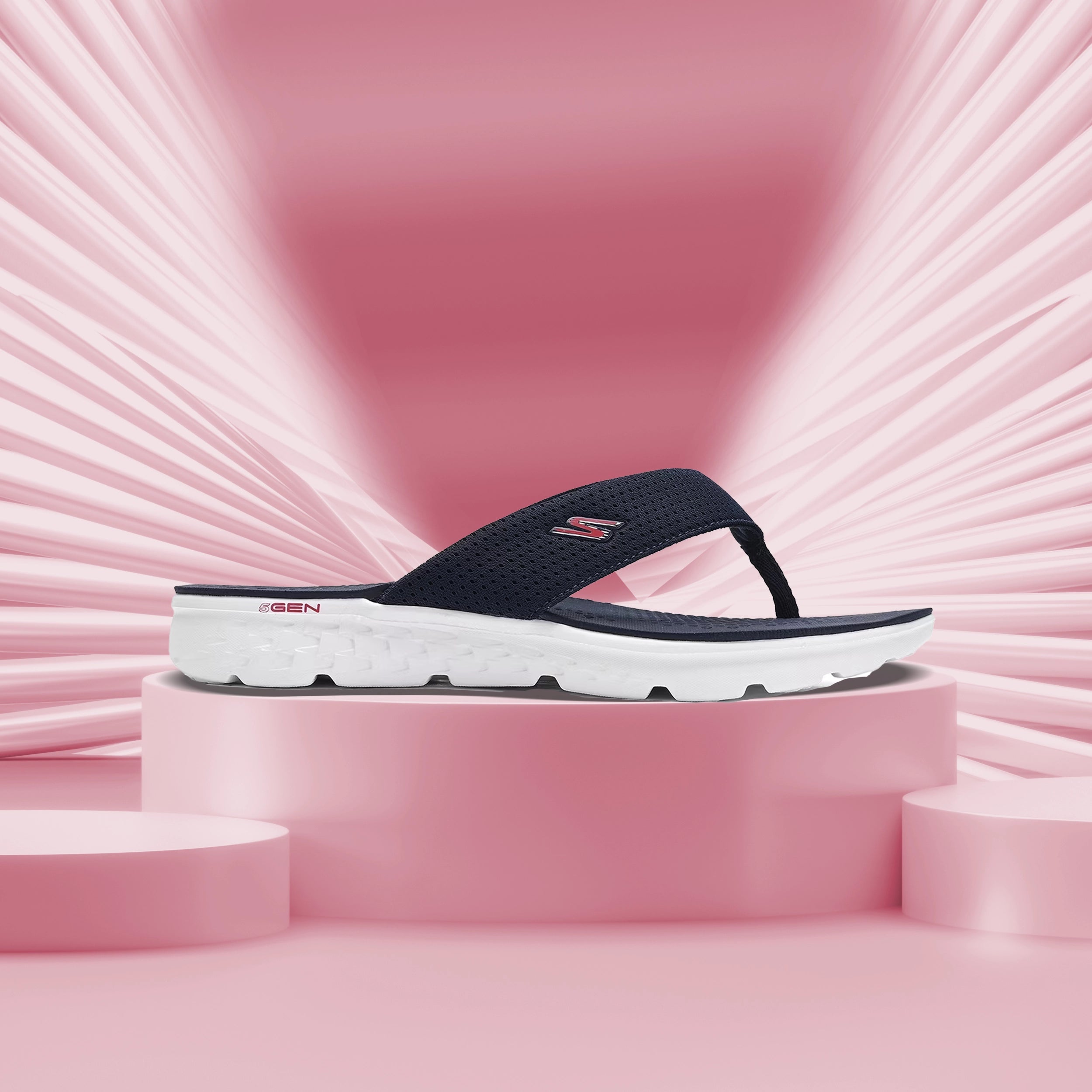 Skechers_894195ID-NVRD_Casual Sandals_Instasport