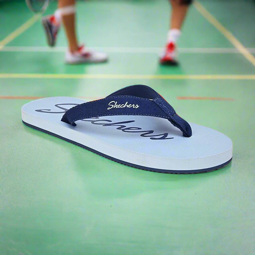 Skechers_896162ID-NVCL_CasualSandals_Frontside_Instasport
