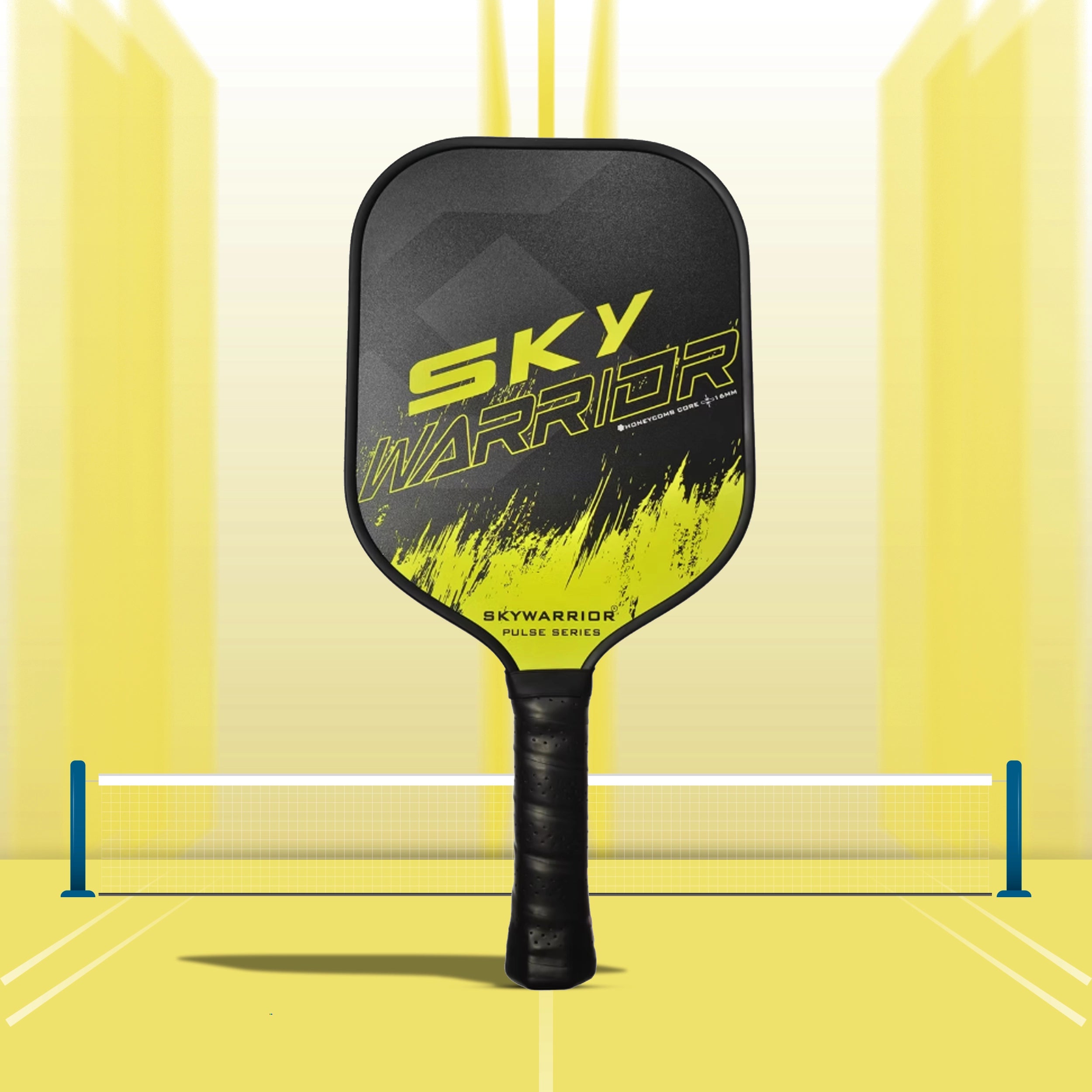 Skywarrior_PULSE_Pickleball_Paddle-Yellow_Instasport