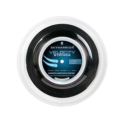 Skywarrior_Velocity_String_BLACK_200M_Front_Instasport