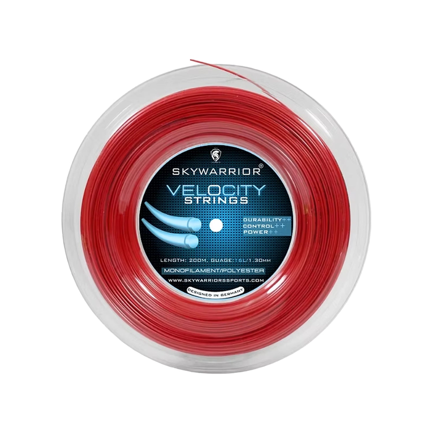 Skywarrior_Velocity_String_RED_200M_Front_Instasport