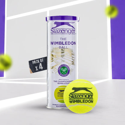 Slazenger Wimbledon Multicolour Tennis Ball (12 Balls)