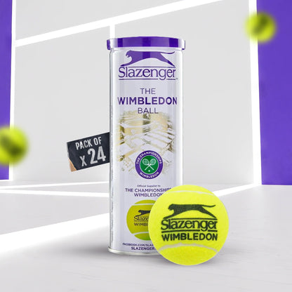 Slazenger Wimbledon Multicolour Tennis Ball (72 Balls)