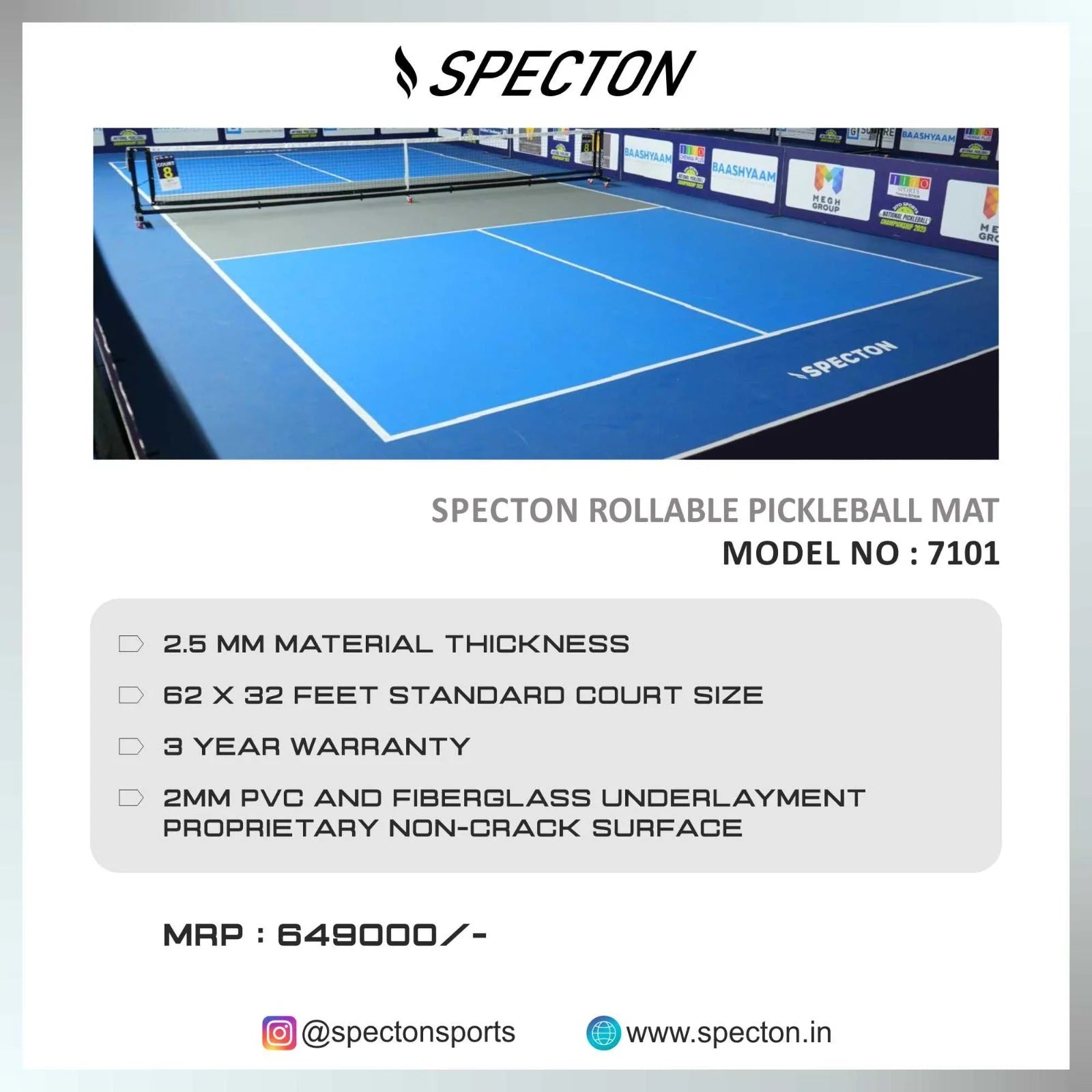 Specton_Rollable_Pickleball_Mat_Info_InstaSport
