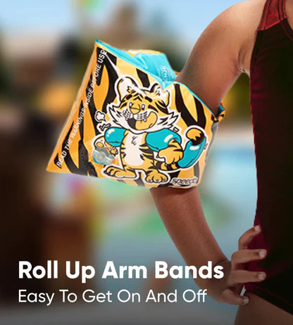 Speedo_Aanadi_Bengali_Tiger_Print_Armbands_Juniors_Roll_Up_Bands_InstaSport