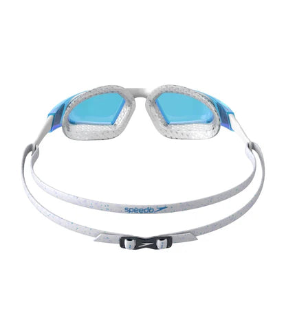Speedo_Aqua_Pulse_Pro_Tint_Lens_Adult_Swimming_Goggles_White_Blue_Back_InstaSport