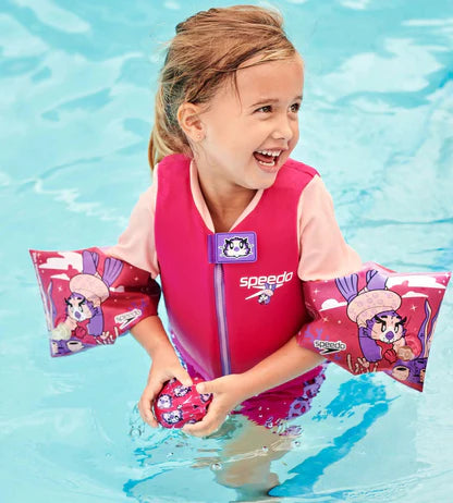 Speedo_Aria_Sea_Otter_Print_Arm_Bands_For_Juniors_Creative_InstaSport