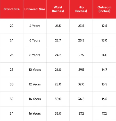 Speedo_Boys_Endurance_Essential_V_Cut_Swimming_Jammer_Size_Chart_InstaSport