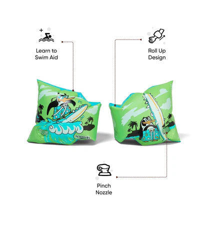 Speedo_China_African_Penguin_Print_ArmBands_For_Juniors_Info_InstaSport
