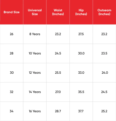 Speedo_Girls_Endurance10_Hyperboom_Printed_Capri_Black_ElectricPink_Size_Chart_InstaSport