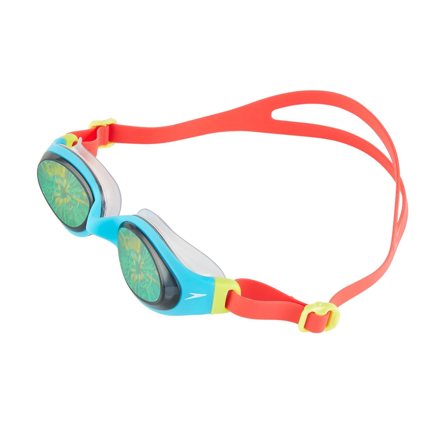 Speedo_Holowonder_Smoke_Lens_Red_Blue_Junior_Full_Swimming_Goggles