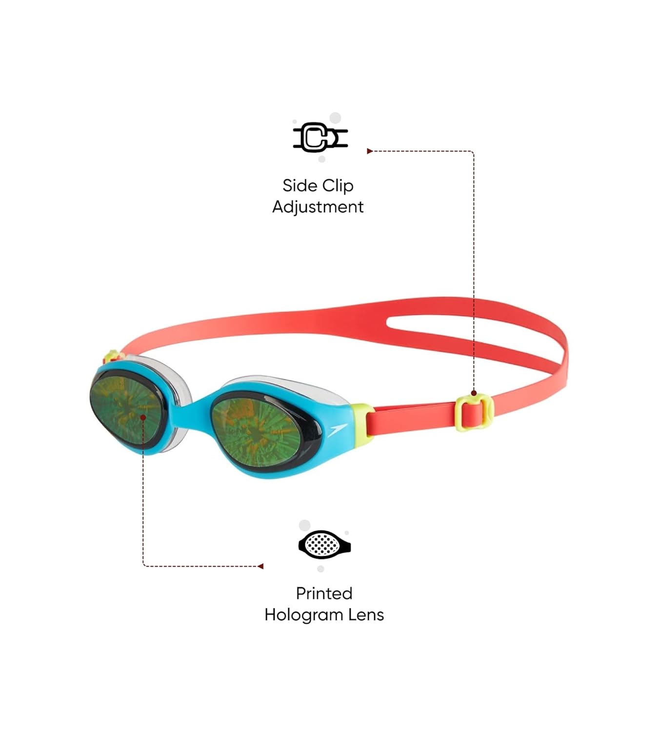 Speedo_Holowonder_Smoke_Lens_Red_Blue_Junior_Info_Swimming_Goggles